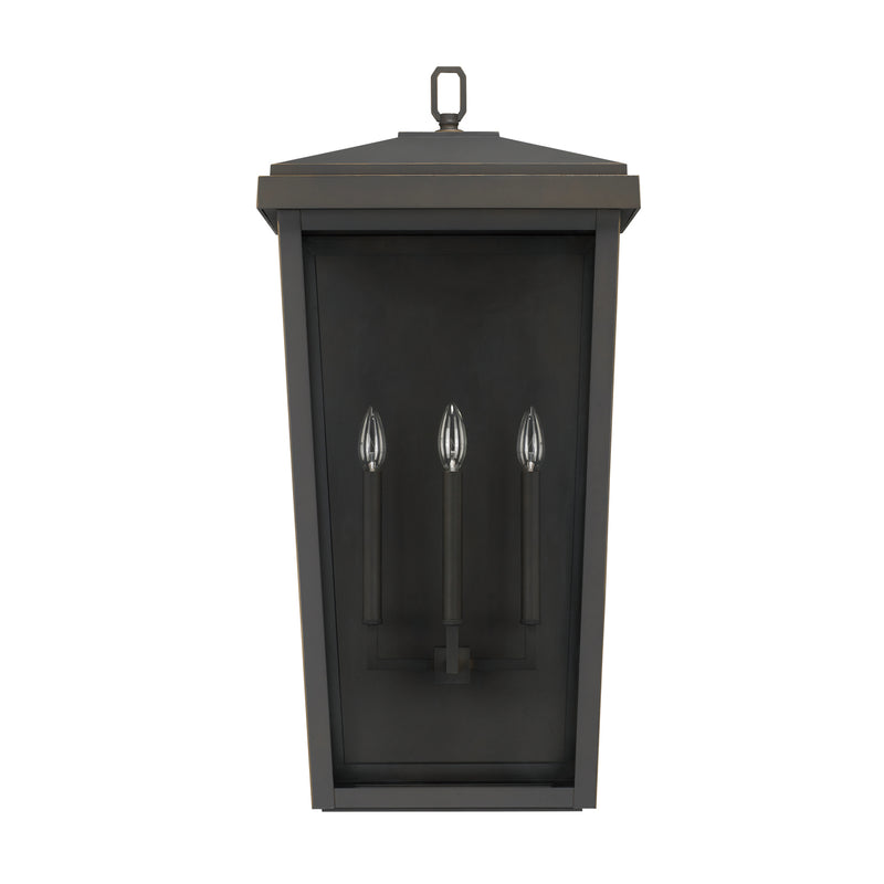 Capital Lighting 926231OZ Donnelly Three Light Outdoor Wall Lantern, Oiled Bronze Main Image.jpg