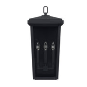 Capital Lighting 926232BK Donnelly Three Light Outdoor Wall Lantern, Black Main Image.jpg