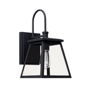 Capital Lighting 926811BK Belmore One Light Outdoor Wall Lantern, Black Main Image.jpg