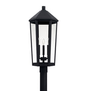 Capital Lighting 926934BK Ellsworth Three Light Outdoor Post Lantern, Black Main Image.jpg
