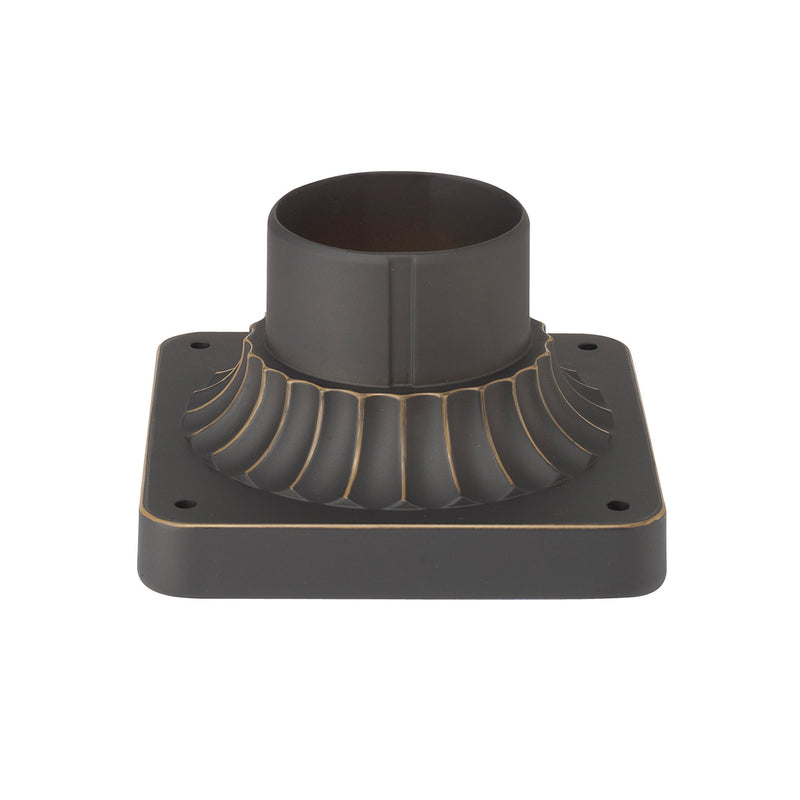 Capital Lighting 929902OZ Outdoor Pier Mount Flange, Oiled Bronze Main Image.jpg
