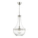 Hudson Valley 1814-PN Hagen One Light Pendant, Polished Nickel Main Image.jpg