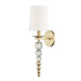 Hudson Valley 2300-AGB Persis One Light Wall Sconce, Aged Brass Main Image.jpg