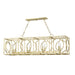 Hudson Valley 9246-GL Octavio Eight Light Island Pendant, Gold Leaf Main Image.jpg