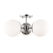 Mitzi H193603-PN Paige Three Light Semi Flush Mount, Polished Nickel Main Image.jpg