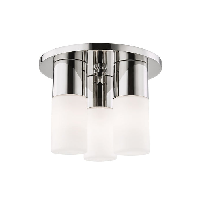 Mitzi H196503-PN Lola LED Flush Mount, Polished Nickel Main Image.jpg