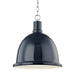 Mitzi H238701L-PN/NVY Blair One Light Pendant, Polished Nickel/Navy Main Image.jpg