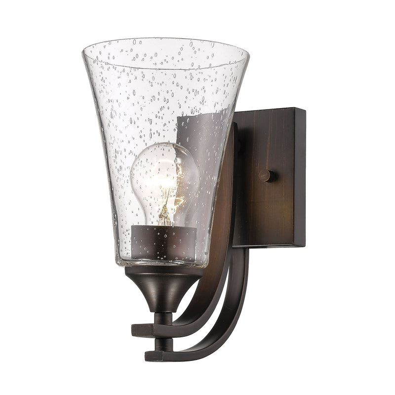 Millennium 1491-RBZ Natalie One Light Wall Sconce, Rubbed Bronze Main Image.jpg