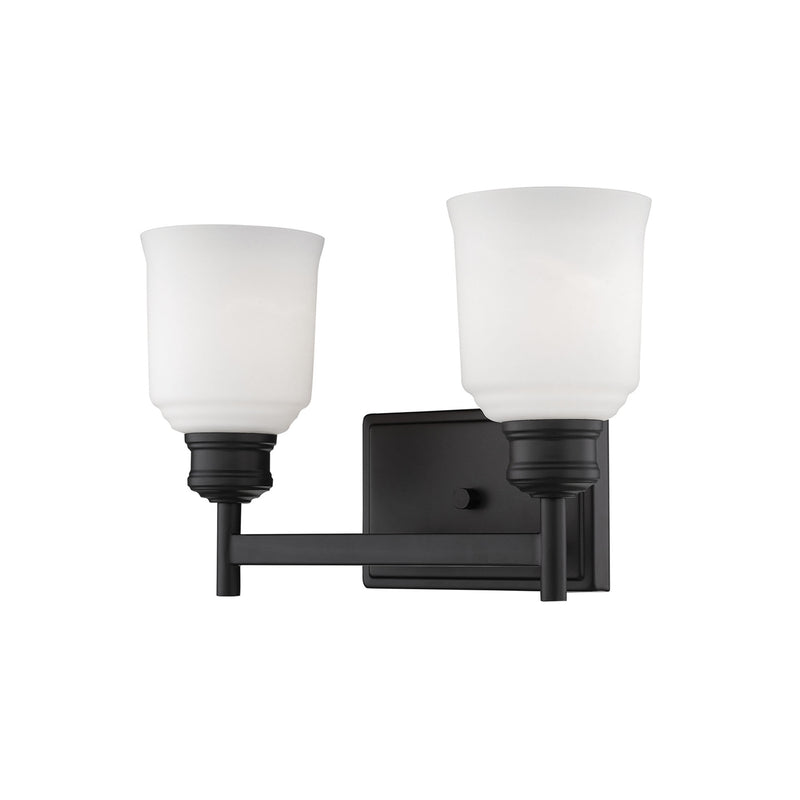 Millennium 172-MB Burbank Two Light Vanity, Matte Black Main Image.jpg