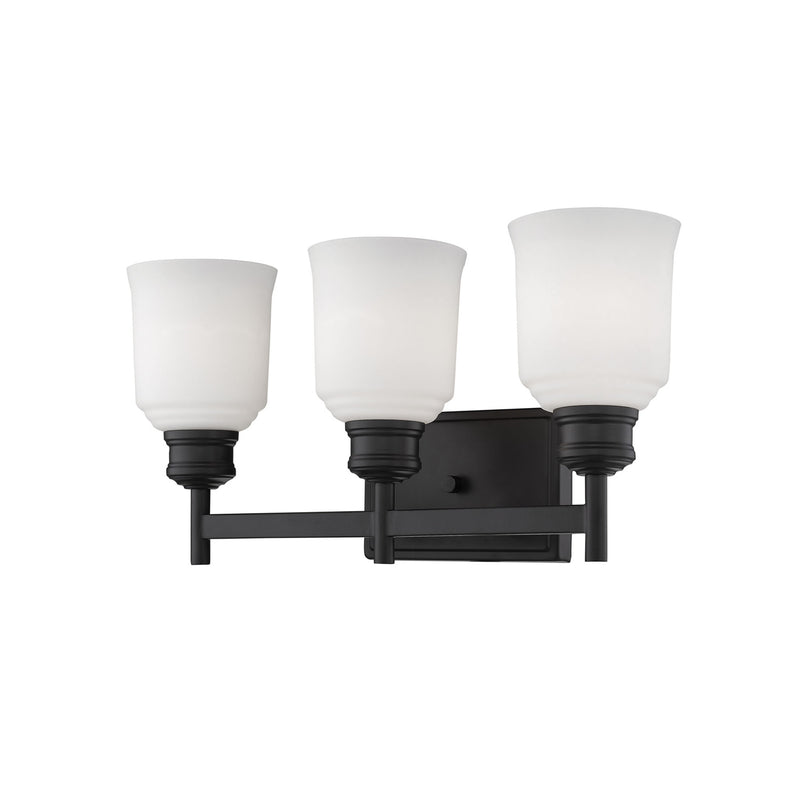 Millennium 173-MB Burbank Three Light Vanity, Matte Black Main Image.jpg
