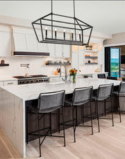 Millennium 3245-MB Five Light Pendant, Matte Black Alternate Image.jpg