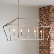 Millennium 3245-SN Five Light Island Pendant, Satin Nickel Alternate Image.jpg