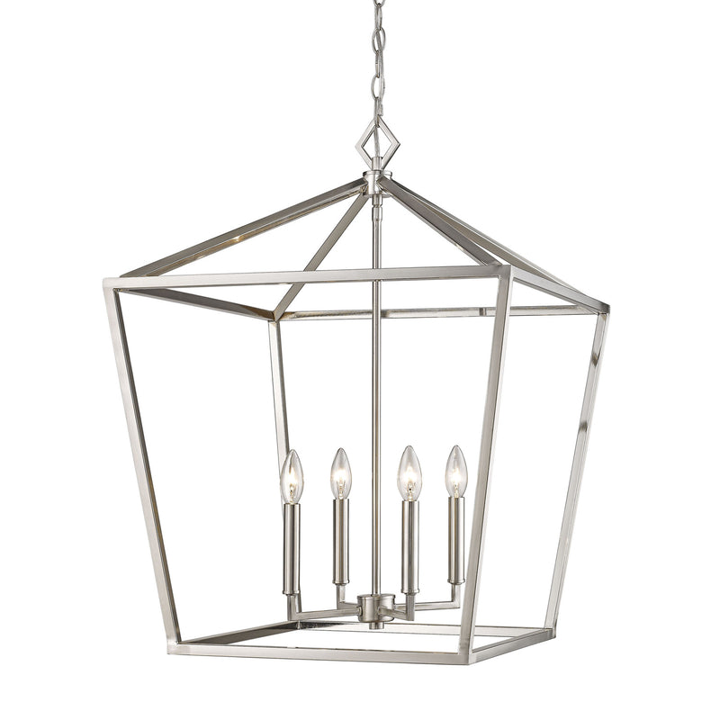 Millennium 3254-SN Four Light Pendant, Satin Nickel Main Image.jpg