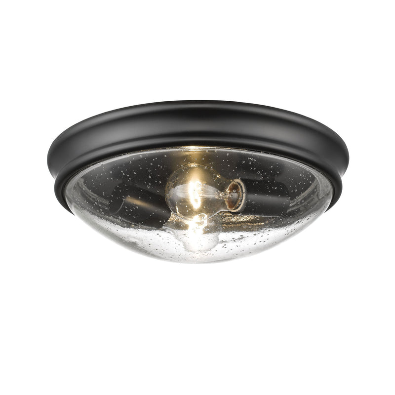 Millennium 5228-MB Two Light Flushmount, Matte Black Main Image.jpg
