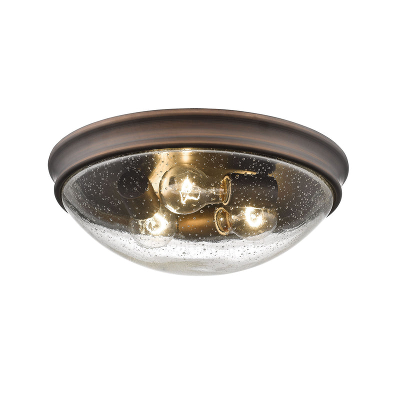 Millennium 5229-RBZ Three Light Flushmount, Rubbed Bronze Main Image.jpg