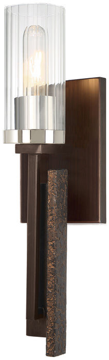 Minka-Lavery 4600-101 Maddox Roe One Light Wall Sconce, Iron Ore W/Gold Dust Highlight Alternate Image.jpg