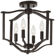 Minka-Lavery 4656-579 Elyton Four Light Semi Flush Mount, Downton Bronze With Gold Highlights Main Image.jpg