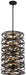 Minka-Lavery 4672-111 Vortic Flow Six Light Pendant, Dark Bronze w/Mosaic Gold Main Image.jpg