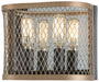 Minka-Lavery 4682-107 Marsden Commons Two Light Bath, Smoked Iron W/Aged Gold Main Image.jpg