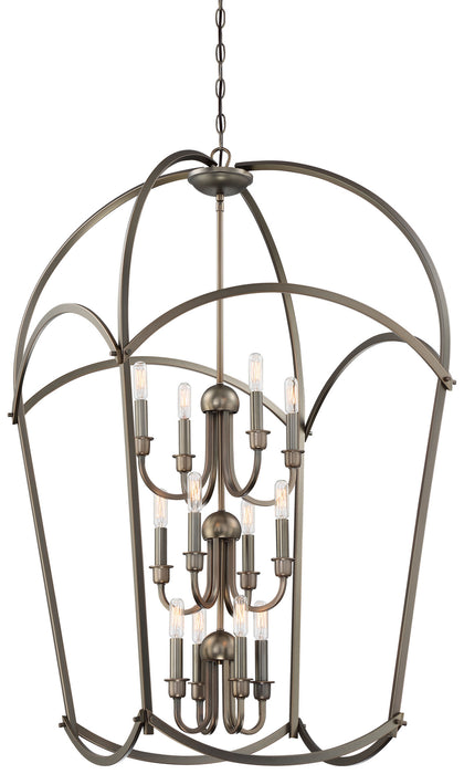 Minka-Lavery 4775-281 Jupiter'S Canopy 12 Light Pendant, Harvard Court Bronze (Plated) Main Image.jpg