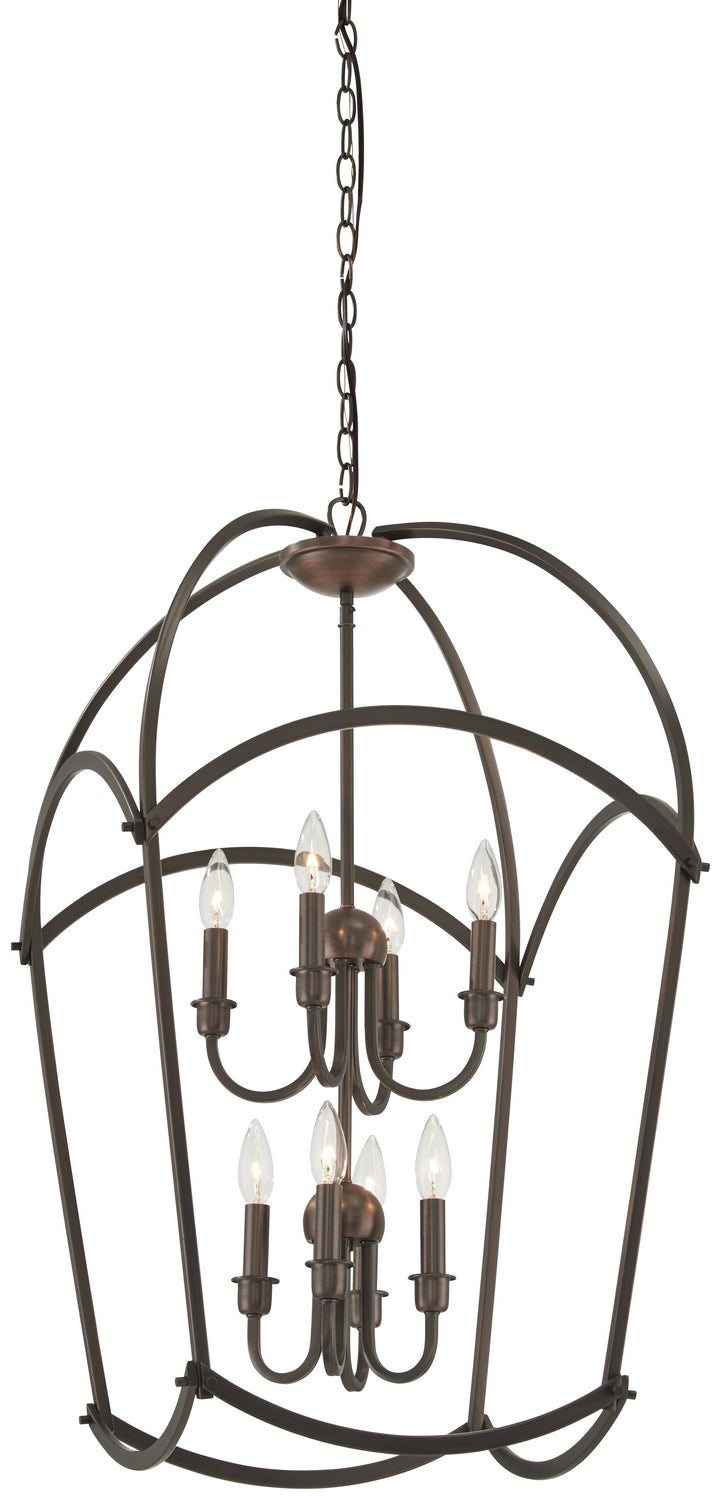 Minka-Lavery 4778-281 Jupiter'S Canopy Eight Light Pendant, Harvard Court Bronze (Plated) Main Image.jpg