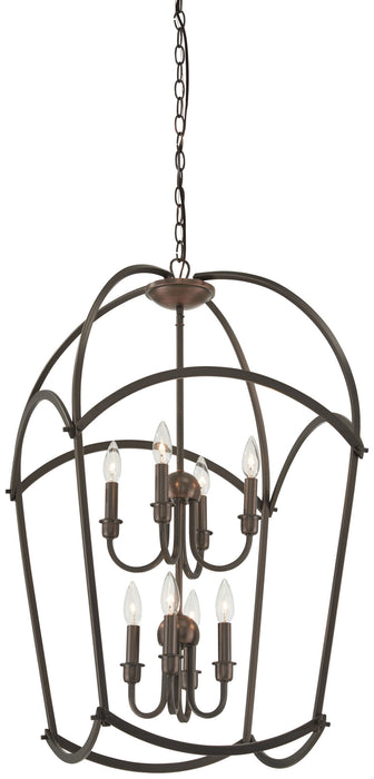 Minka-Lavery 4778-281 Jupiter'S Canopy Eight Light Pendant, Harvard Court Bronze (Plated) Main Image.jpg