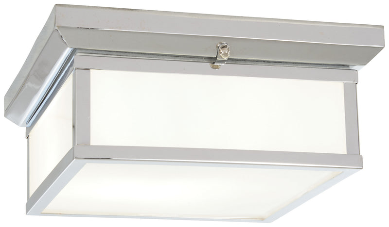 Minka-Lavery 6919-77 Two Light Flush Mount, Chrome Main Image.jpg