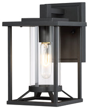 Minka-Lavery 72471-66 Trescott One Light Outdoor Wall Mount, Coal Alternate Image.jpg