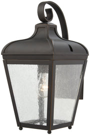 Minka-Lavery 72481-143C Marquee One Light Outdoor Wall Mount, Oil Rubbed Bronze W/ Gold Highlights Main Image.jpg