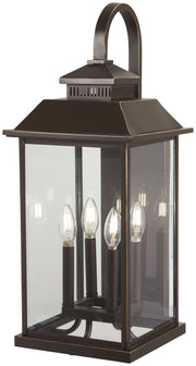 Minka-Lavery 72593-143C Miner'S Loft Four Light Outdoor Wall Mount, Oil Rubbed Bronze W/ Gold Highlights Main Image.jpg