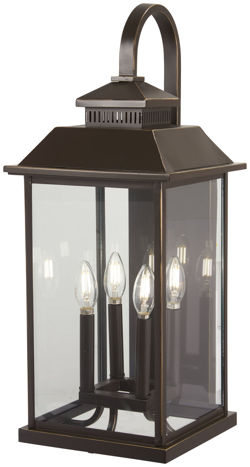 Minka-Lavery 72593-143C Miner'S Loft Four Light Outdoor Wall Mount, Oil Rubbed Bronze W/ Gold Highlights Main Image.jpg