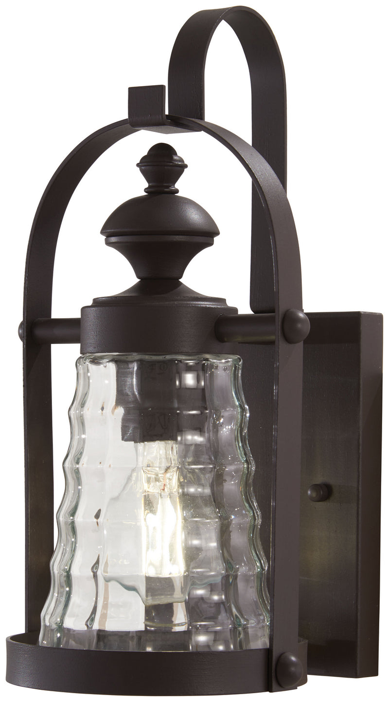 Minka-Lavery 72621-615B Sycamore Trail One Light Outdoor Wall Mount, Dorian Bronze Main Image.jpg