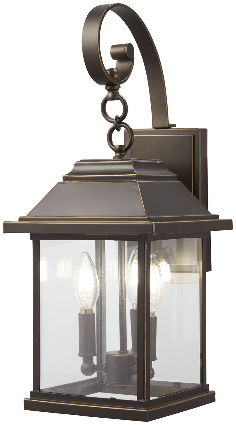 Minka-Lavery 72632-143C Mariner'S Pointe Three Light Outdoor Wall Mount, Oil Rubbed Bronze W/ Gold Highlights Main Image.jpg