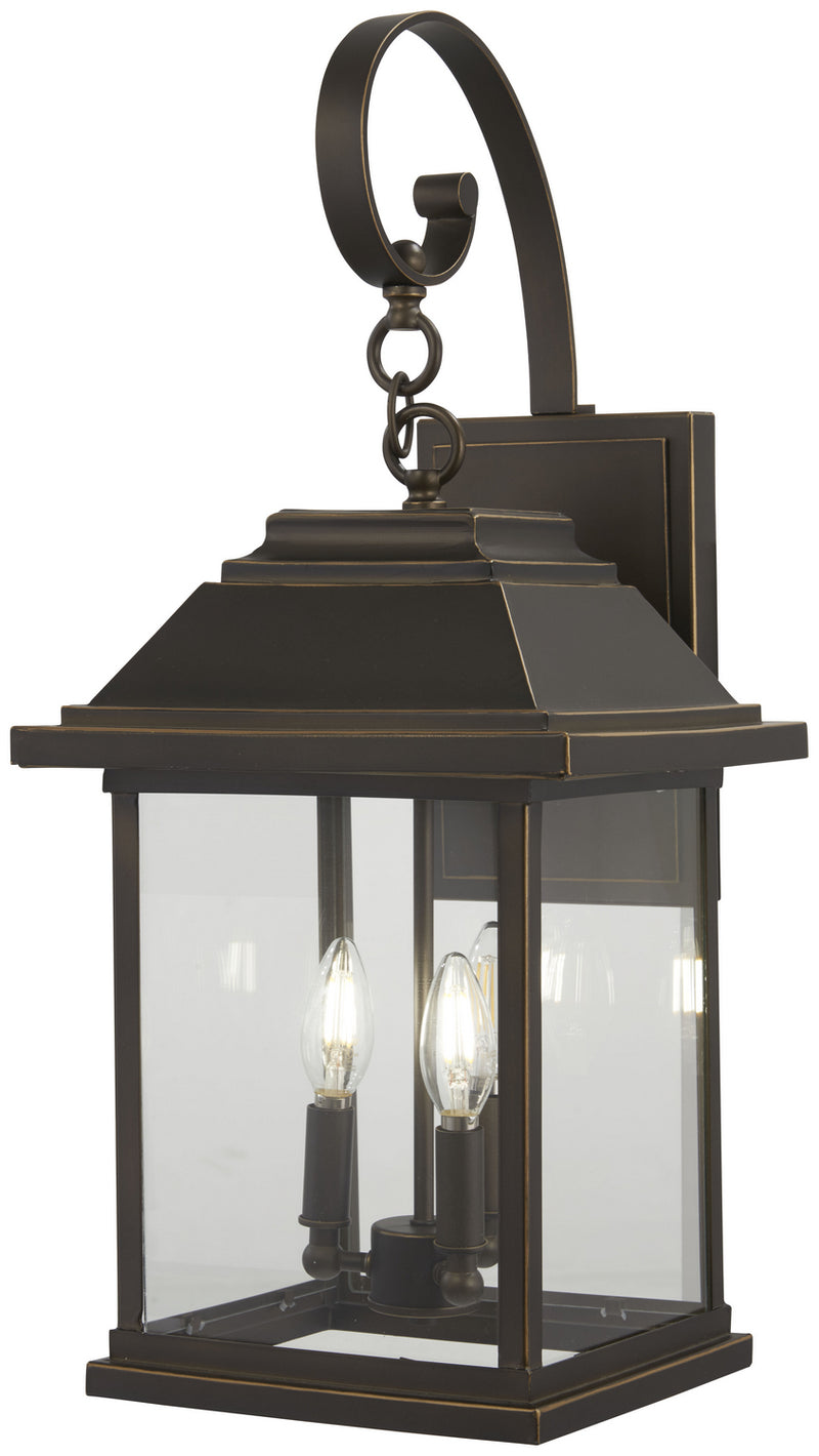 Minka-Lavery 72633-143C Mariner'S Pointe Four Light Outdoor Wall Mount, Oil Rubbed Bronze W/ Gold Highlights Main Image.jpg