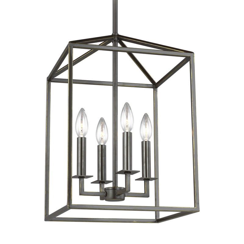 Generation Lighting 5115004-710 Perryton Four Light Hall / Foyer, Bronze Alternate Image 2.jpg