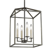 Generation Lighting 5115004-710 Perryton Four Light Hall / Foyer, Bronze Alternate Image 3.jpg