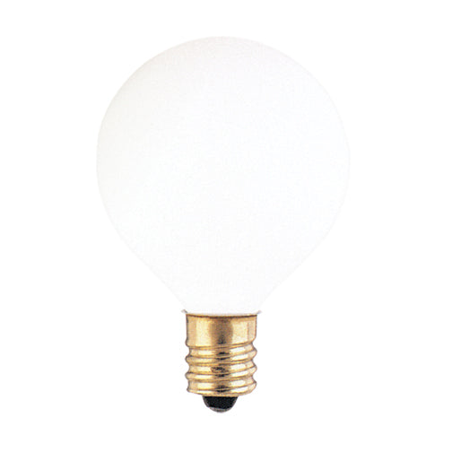 Bulbrite 300010 Globe Light Bulb White Main Image.jpg