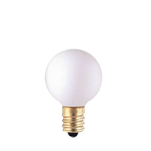 Bulbrite 300005 Globe Light Bulb Matte White Main Image.jpg