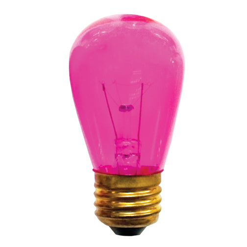 Bulbrite 701611 Indicator, Light Bulb Transparent Pink Main Image.jpg