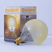 Bulbrite 144016 Crystal Light Bulb Amber Ice Alternate Image 4.jpg