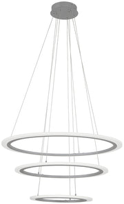 George Kovacs P8143-609-L Discovery LED Pendant, Silver Main Image.jpg