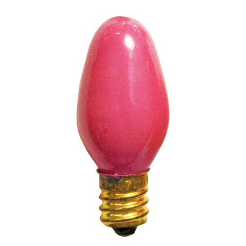 Bulbrite 709607 Holiday, Light Bulb Ceramic Pink Main Image.jpg