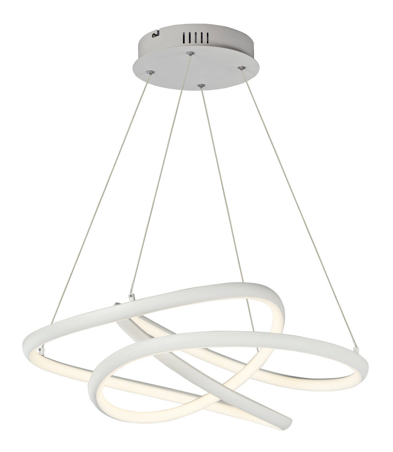 ET2 E30644-MW Twisted LED Pendant, Matte White Main Image.jpg