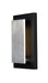 ET2 E41335-BKSA Alumilux Piso LED Wall Sconce, Black / Satin Aluminum Main Image.jpg