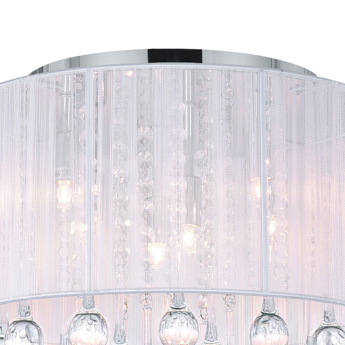 CWI Lighting 5006C14C-R (W) Water Drop Six Light Flush Mount Chrome Alt 4.jpg