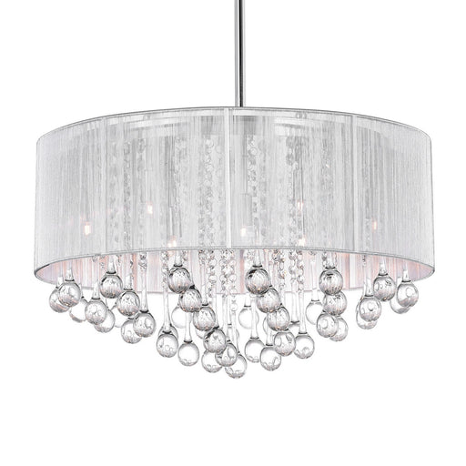 CWI Lighting 5006P22C-R(W) Water Drop Nine Light Chandelier Chrome Alt 1.jpg