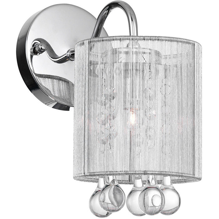 CWI Lighting 5006W5C-1 (S) Water Drop One Light Bathroom Sconce Chrome.jpg