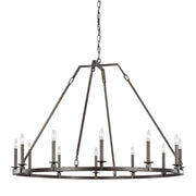 Visual Comfort Studio F3216/12SMS Landen 12 Light Chandelier, Smith Steel Alternate Image.jpg