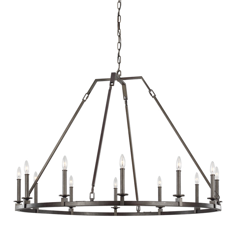 Visual Comfort Studio F3216/12SMS Landen 12 Light Chandelier, Smith Steel Alternate Image.jpg