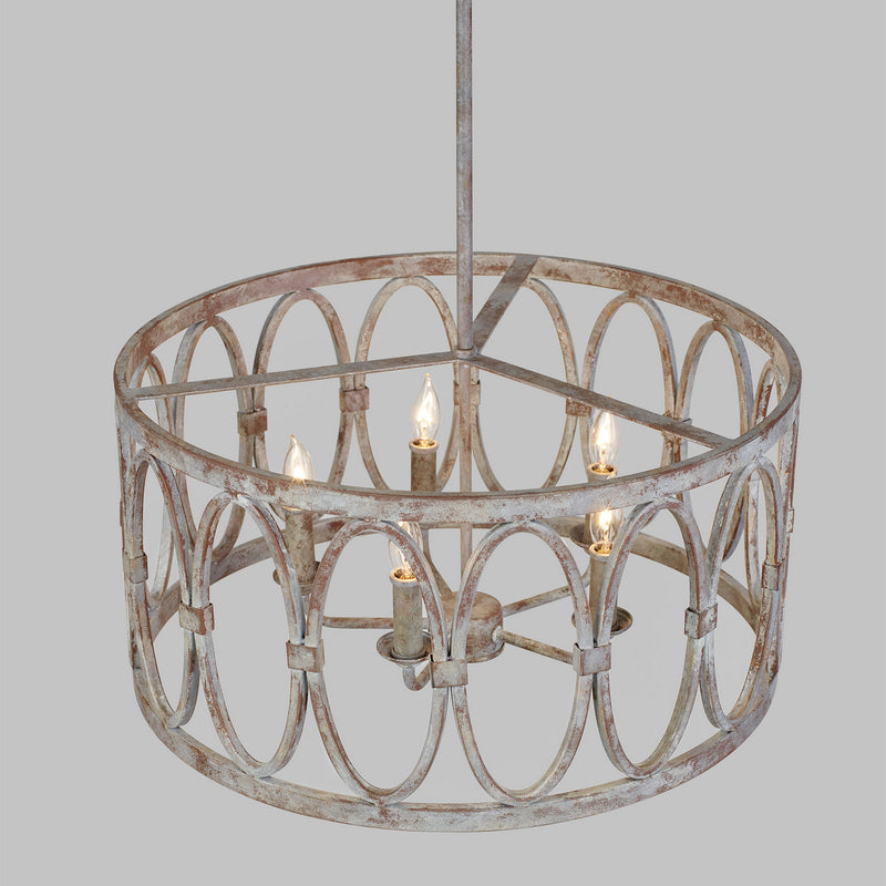 Visual Comfort Studio F3222/5DA Patrice Five Light Hanging Shade, Deep Abyss Alternate Image.jpg